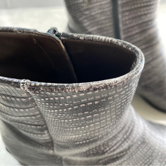 Coclico snakeskin black and white ankle boots - sold - Picture 4 of 16